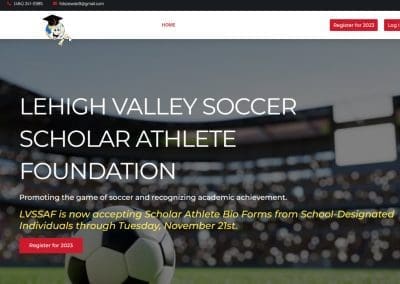*Lehigh Valley Soccer Scholar Athlete Foundation